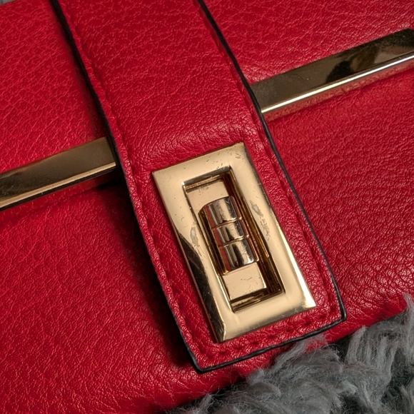 **5/$25** Red and gold wristlet / clutch - Picture 5 of 7